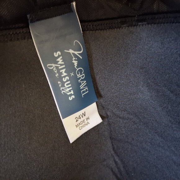 Kim Gravel x Swimsuits for All NWOT Size 24W Floral One Piece Swimsuit - Picture 4 of 14